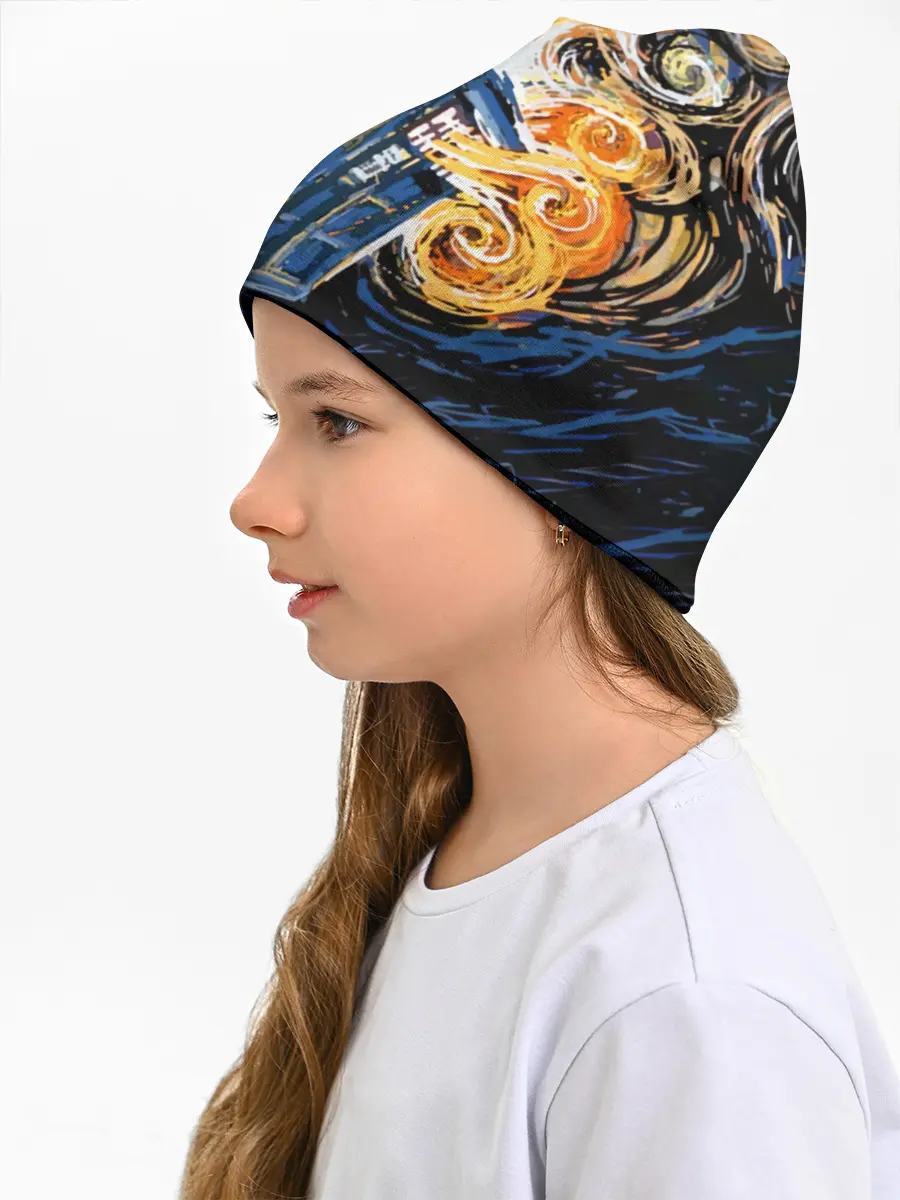 Детская шапка / Van Gogh Tardis