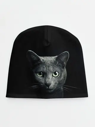 Детская шапка / Кот