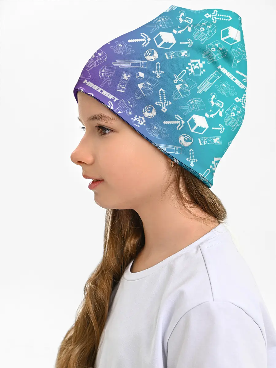 Детская шапка / Minecraft pattern