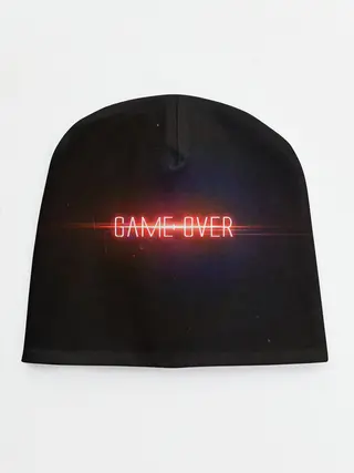 Детская шапка / Маска Game Over