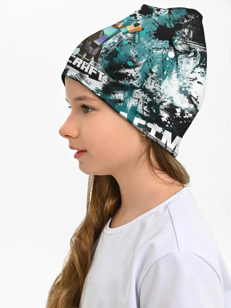 Детская шапка / Minecraft / Майнкрафт