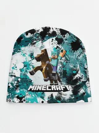 Детская шапка / Minecraft / Майнкрафт