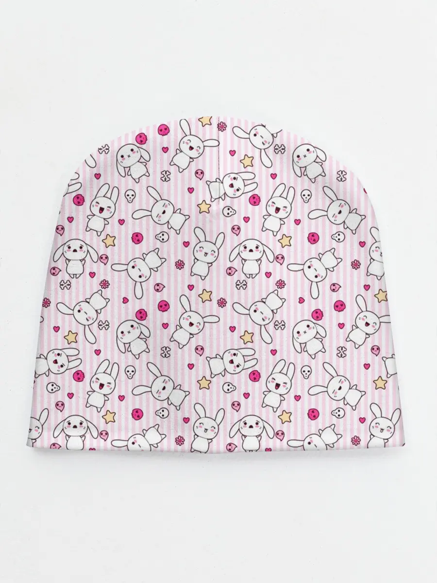 Детская шапка / Зайчики