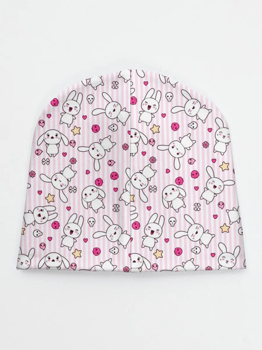 Детская шапка / Зайчики