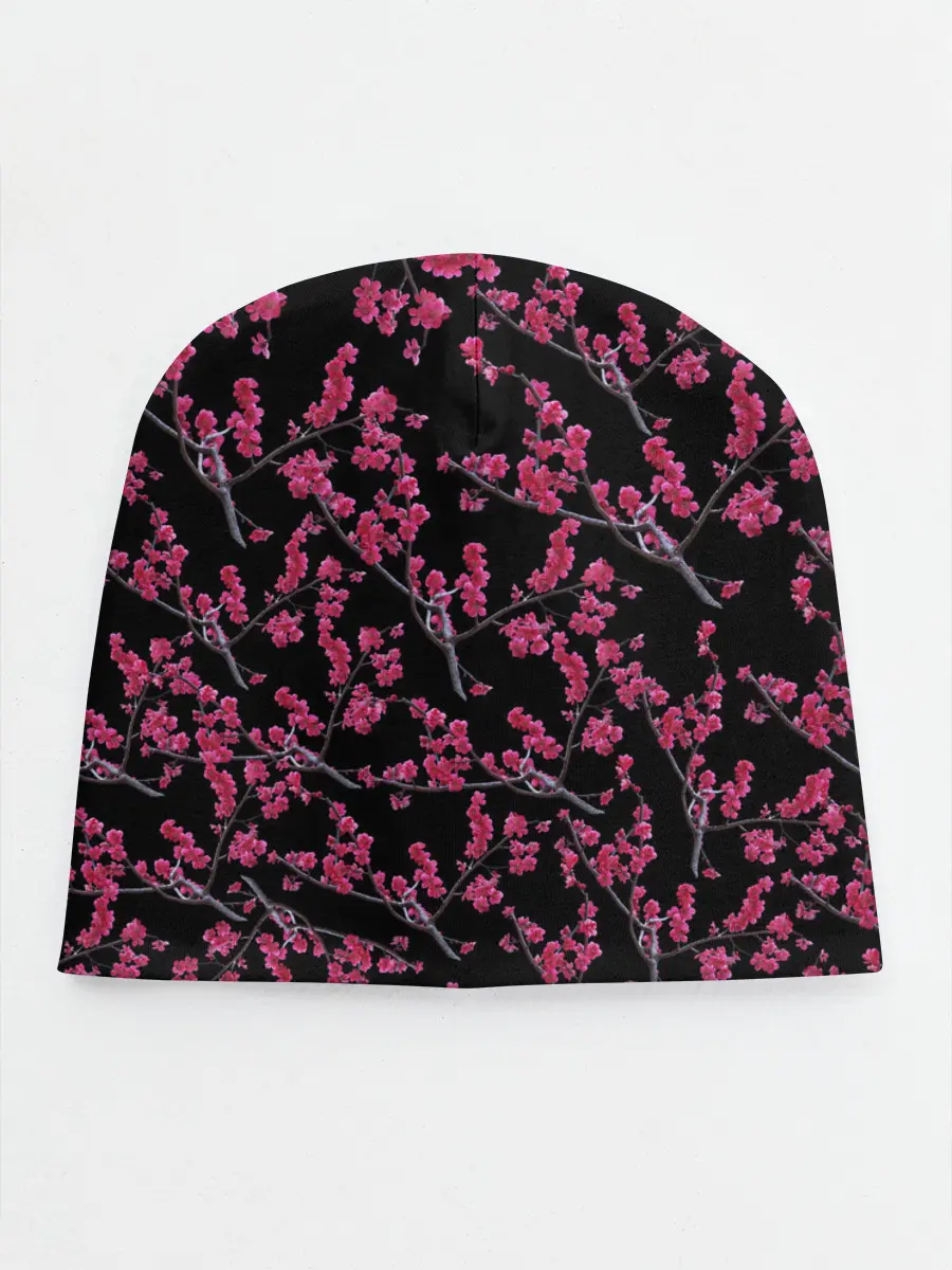 Детская шапка / Ветка сакура