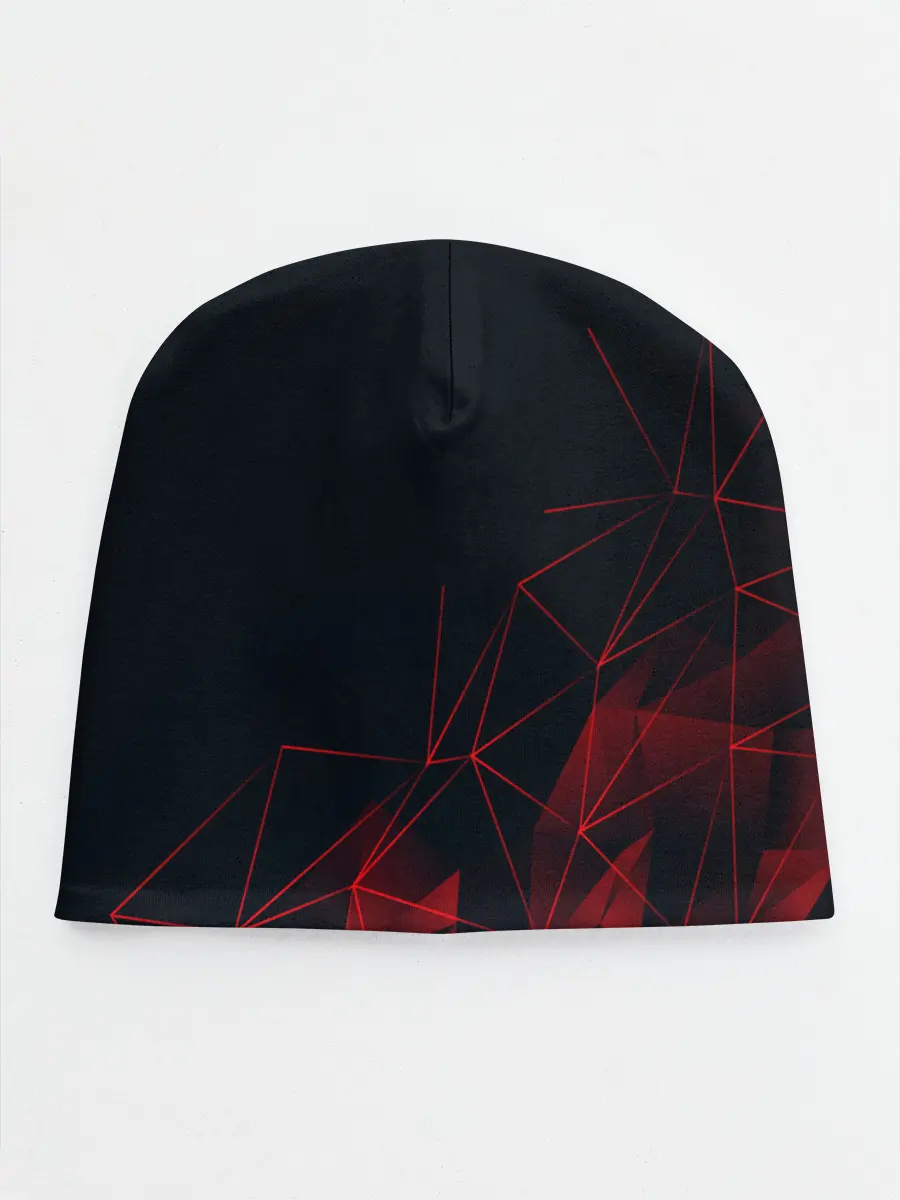 Детская шапка / RED STRIPES | КРАСНАЯ ГЕОМЕТРИЯ