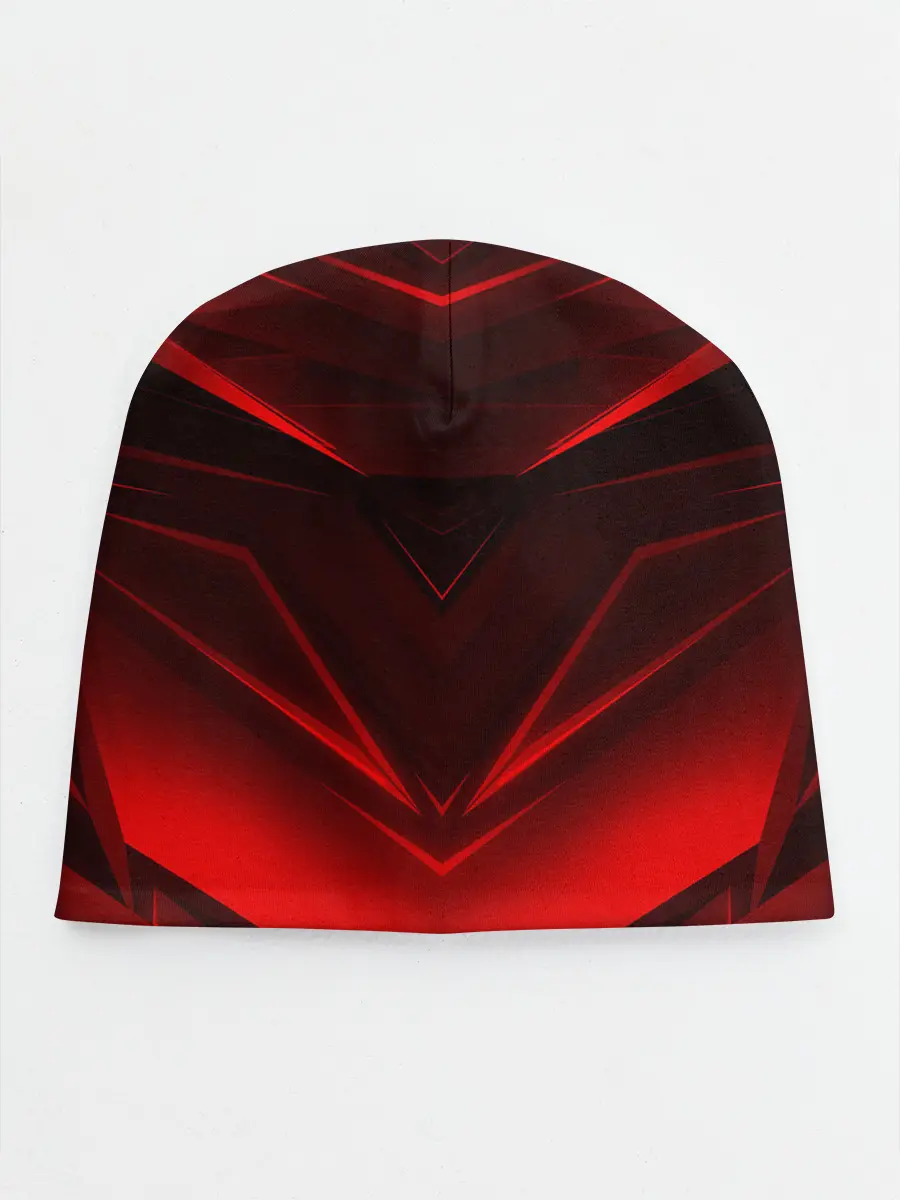Детская шапка / GEOMETRY STRIPES | КРАСНАЯ ГЕОМЕТРИЯ