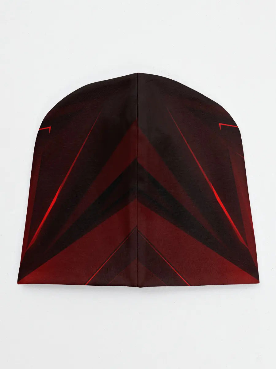 Детская шапка / GEOMETRY STRIPES | КРАСНАЯ ГЕОМЕТРИЯ