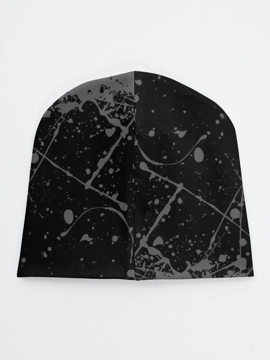 Детская шапка / СЕРЫЕ БРЫЗГИ | GREY SPRAY