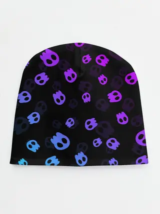 Детская шапка / НЕОНОВЫЕ ЧЕРЕПА