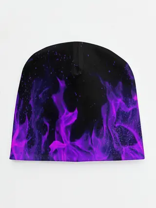 Детская шапка / ФИОЛЕТОВЫЙ ОГОНЬ | PURPLE FIRE