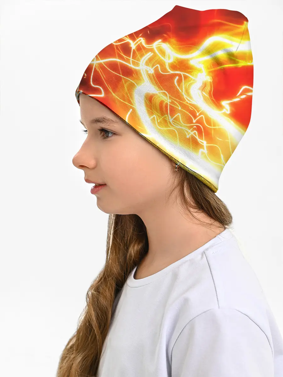 Детская шапка / ОГНЕННАЯ МОЛНИЯ