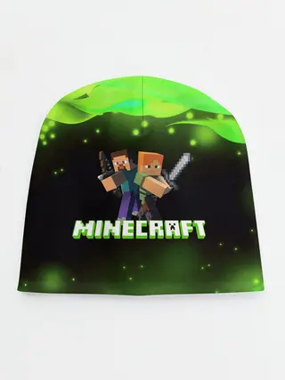 Детская шапка / Minecraft 1