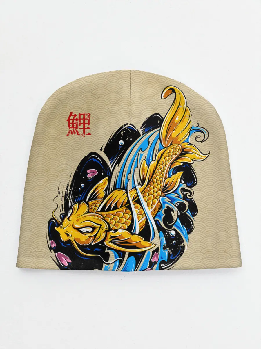 Детская шапка / Золотая рыба кои