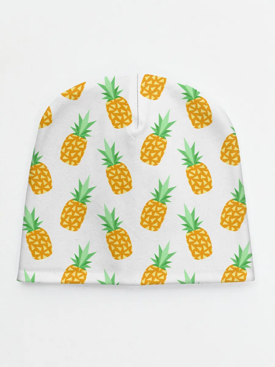 Детская шапка / Ананасы.