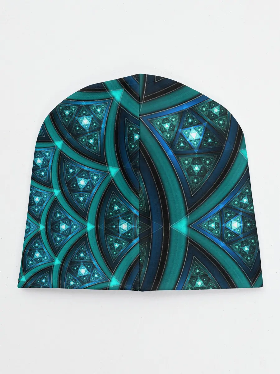 Детская шапка / Асимметрия узор круги фигуры