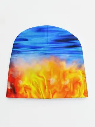 Детская шапка / ЛЕД И ПЛАМЯ