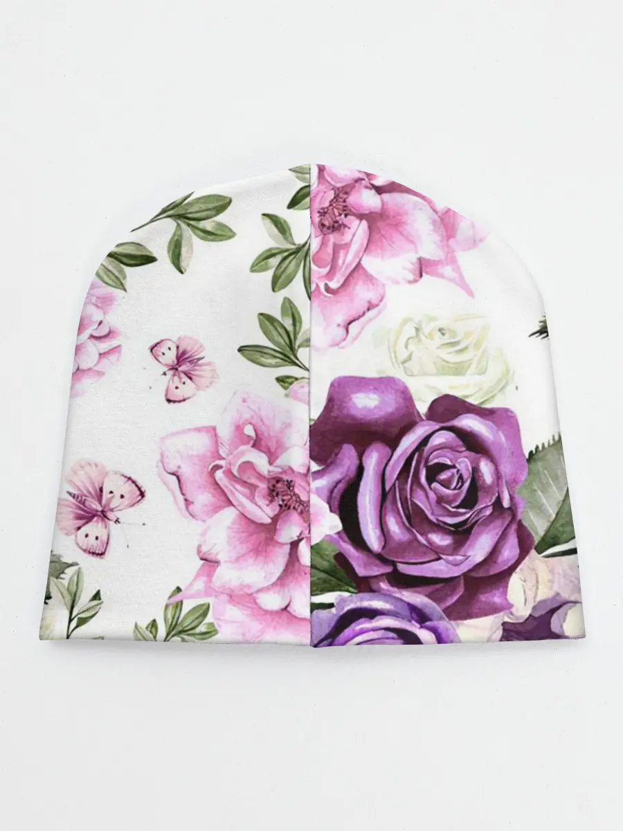 Детская шапка / Красивые розы