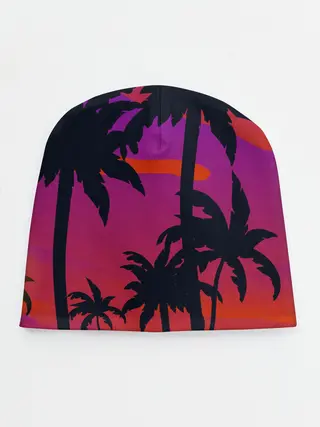 Детская шапка / Тропический пляж