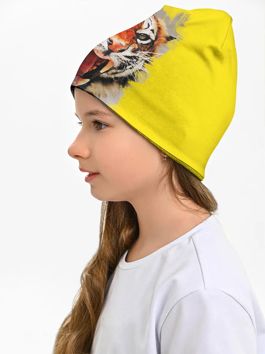 Детская шапка / Оскал тигра