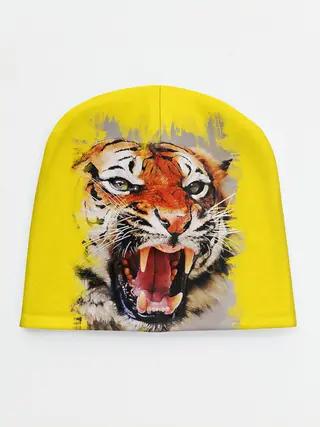 Детская шапка / Оскал тигра