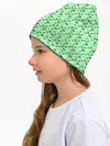 Детская шапка / dinosaurs green