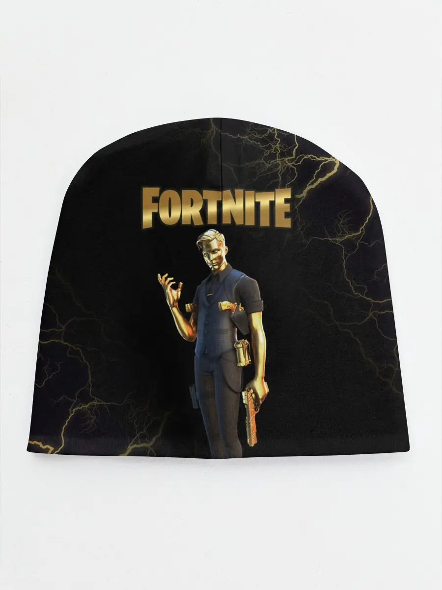 Детская шапка / Gold Midas Fortnite 2