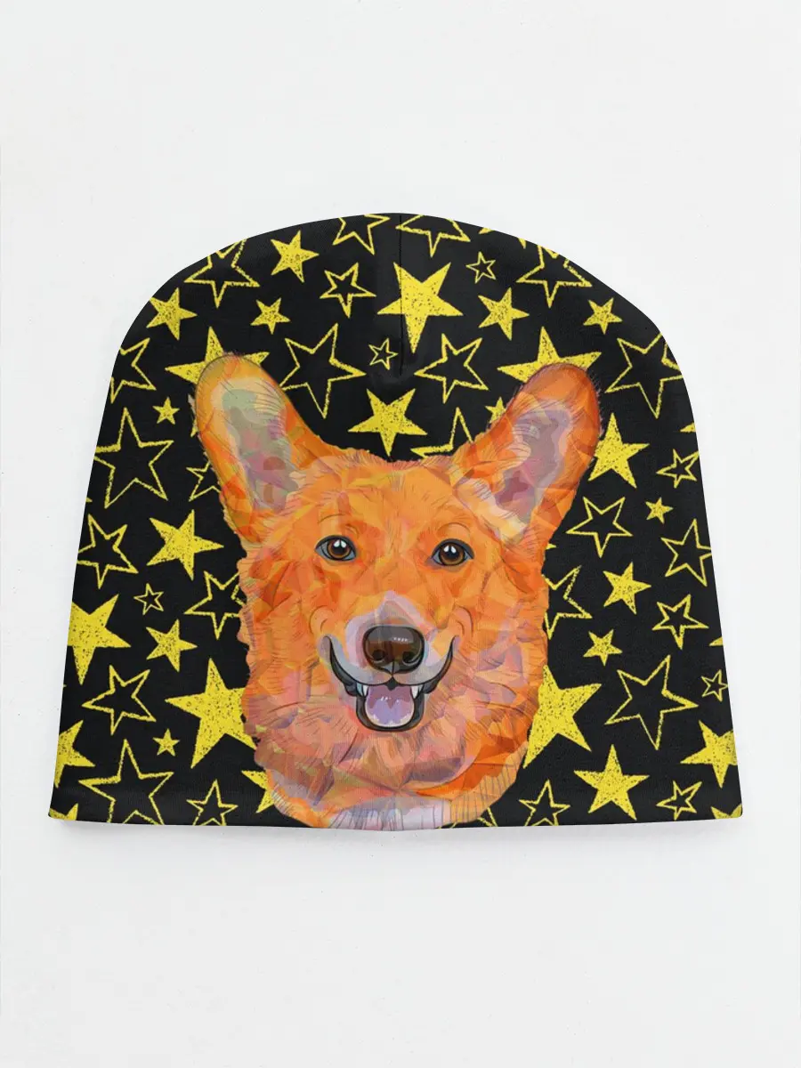 Детская шапка / Corgi | Stars