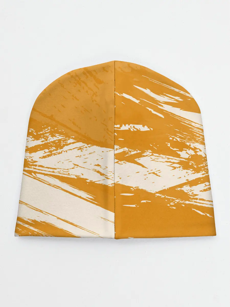 Детская шапка / Хвост Феи оранжевые тона