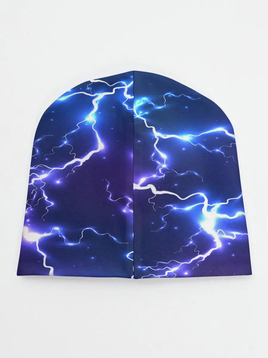 Детская шапка / СВЕТЯЩИЕСЯ МОЛНИИ | NEON FLASH