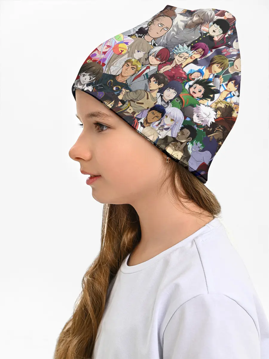 Детская шапка / Кавалькада персонажей из аниме