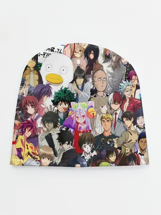 Детская шапка / Кавалькада персонажей из аниме