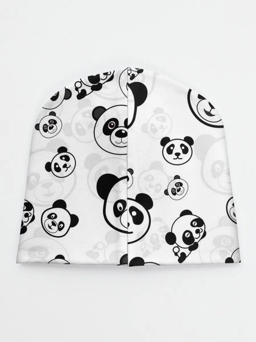 Детская шапка / Панды