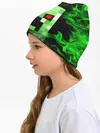 Детская шапка / MINECRAFT CREEPER