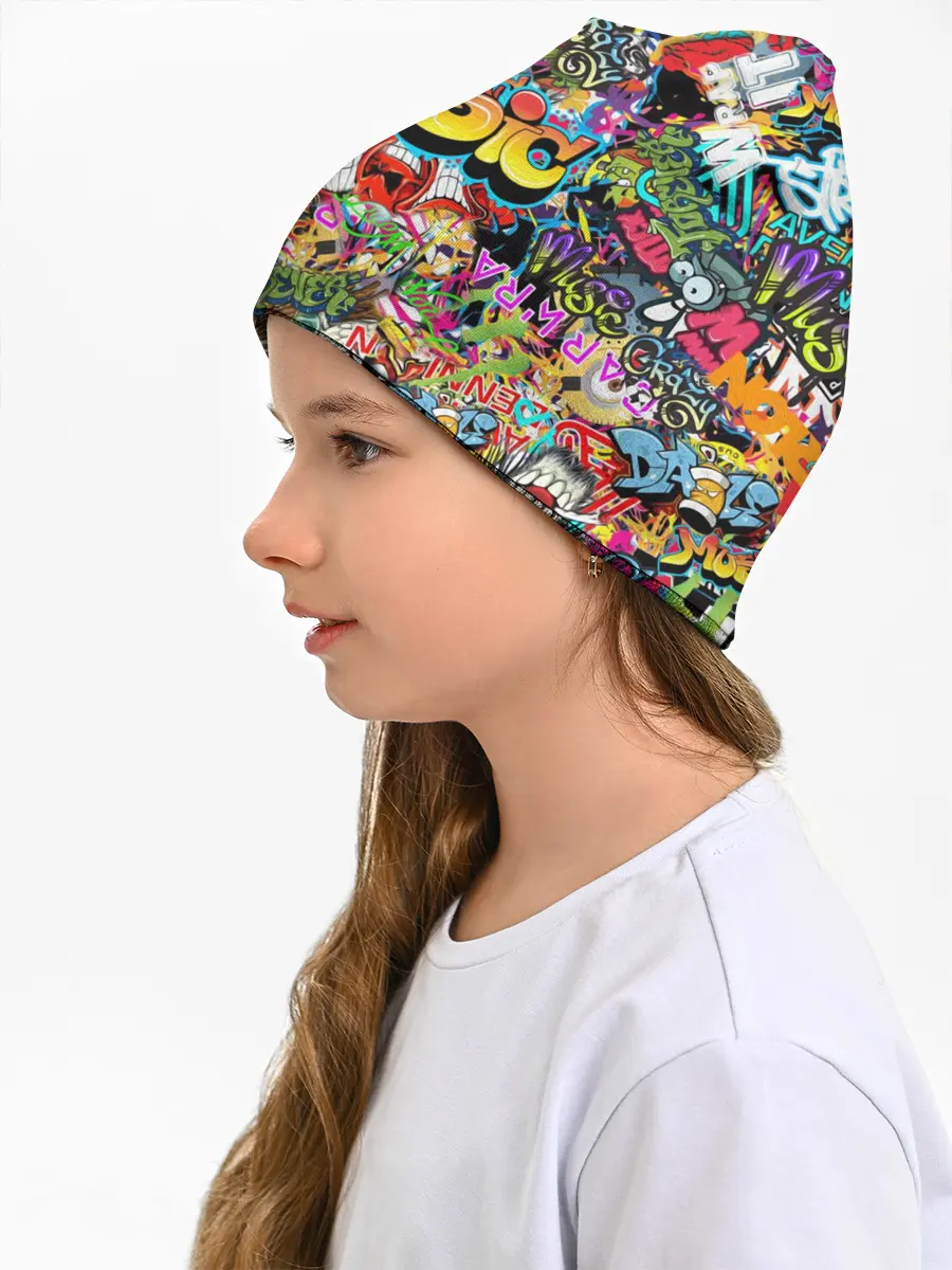 Детская шапка / Граффити. Крейзи мьюзик