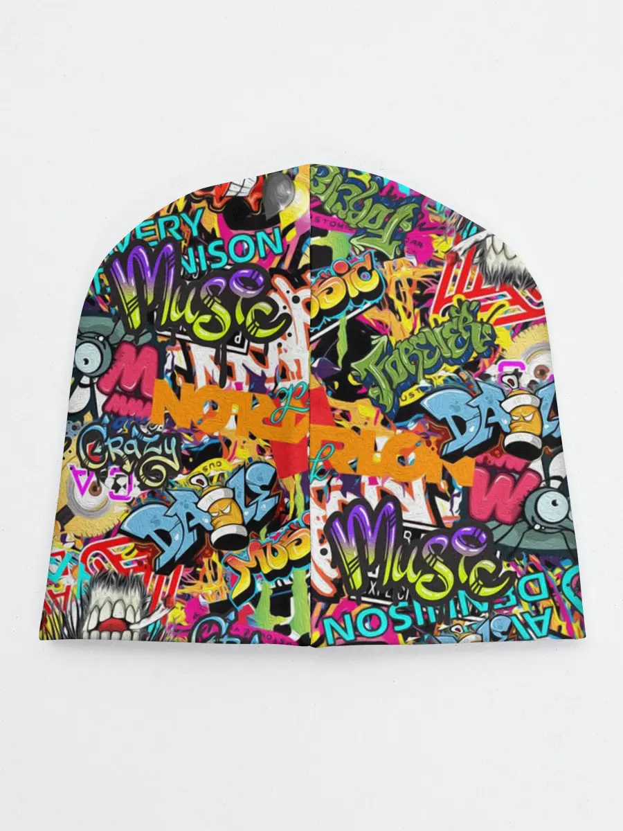 Детская шапка / Граффити. Крейзи мьюзик