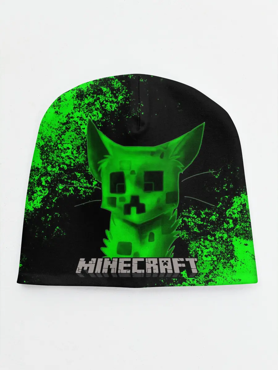 Детская шапка / MINECRAFT CAT