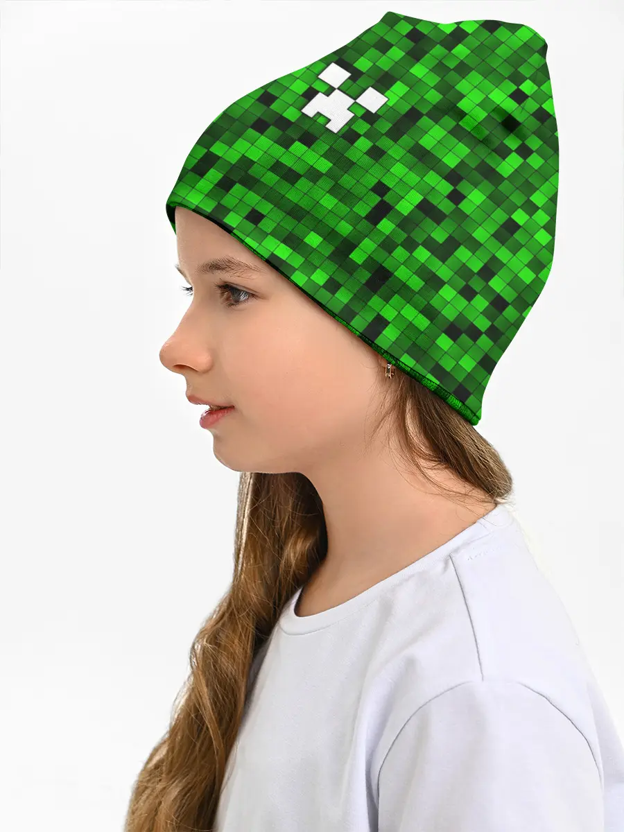 Детская шапка / MINECRAFT CREEPER