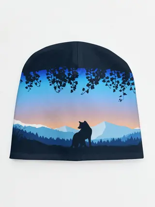 Детская шапка / WOLF