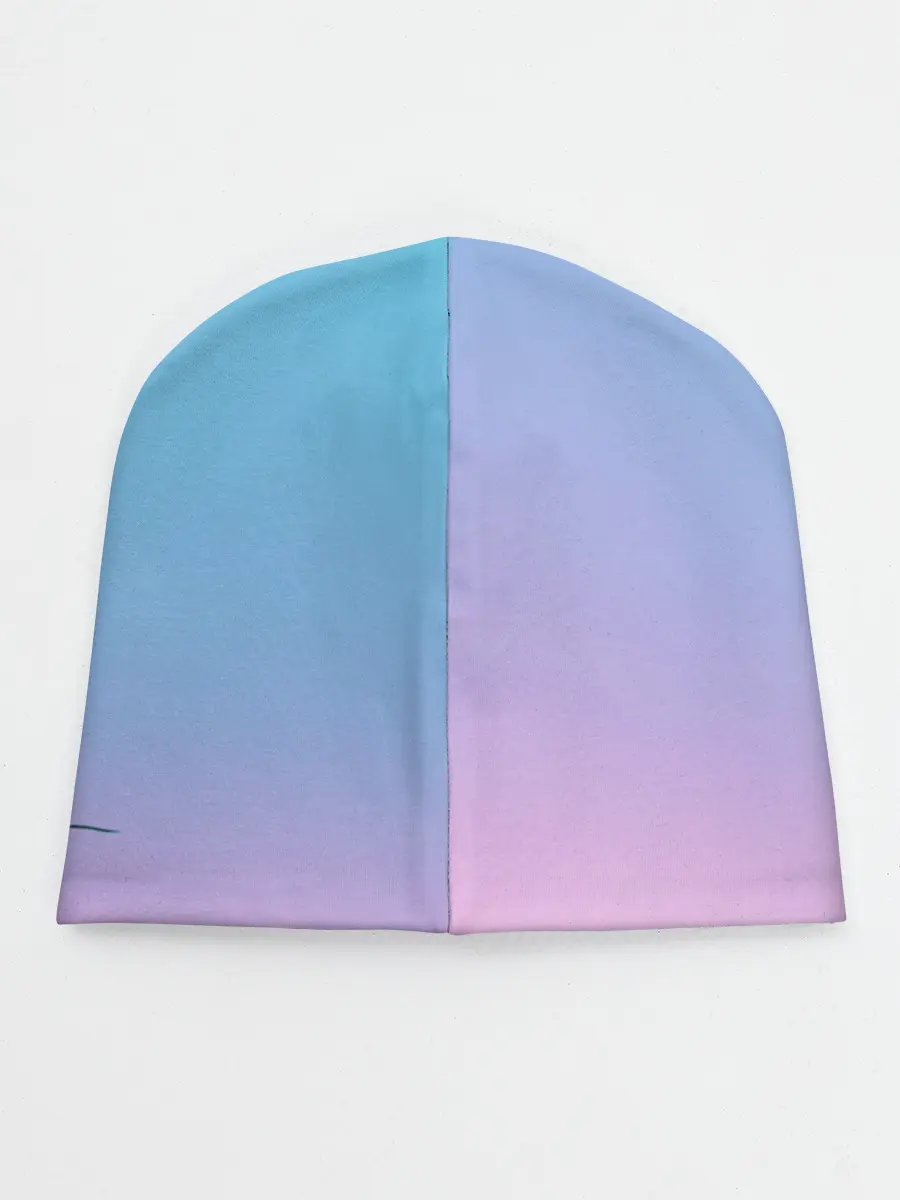 Детская шапка / чайки птицы полет градиент