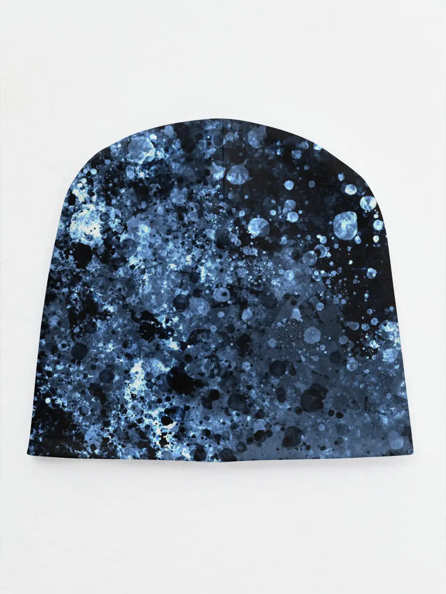 Детская шапка / абстракция жидкость