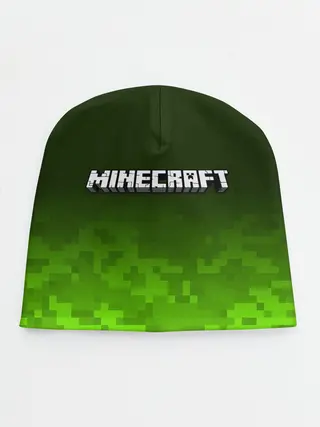 Детская шапка / MINECRAFT / МАЙНКРАФТ