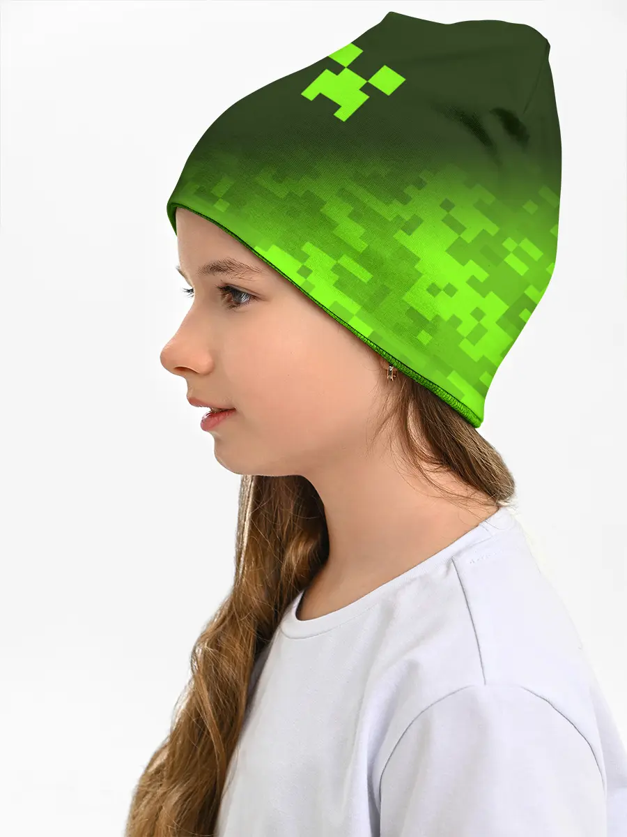 Детская шапка / MINECRAFT / МАЙНКРАФТ