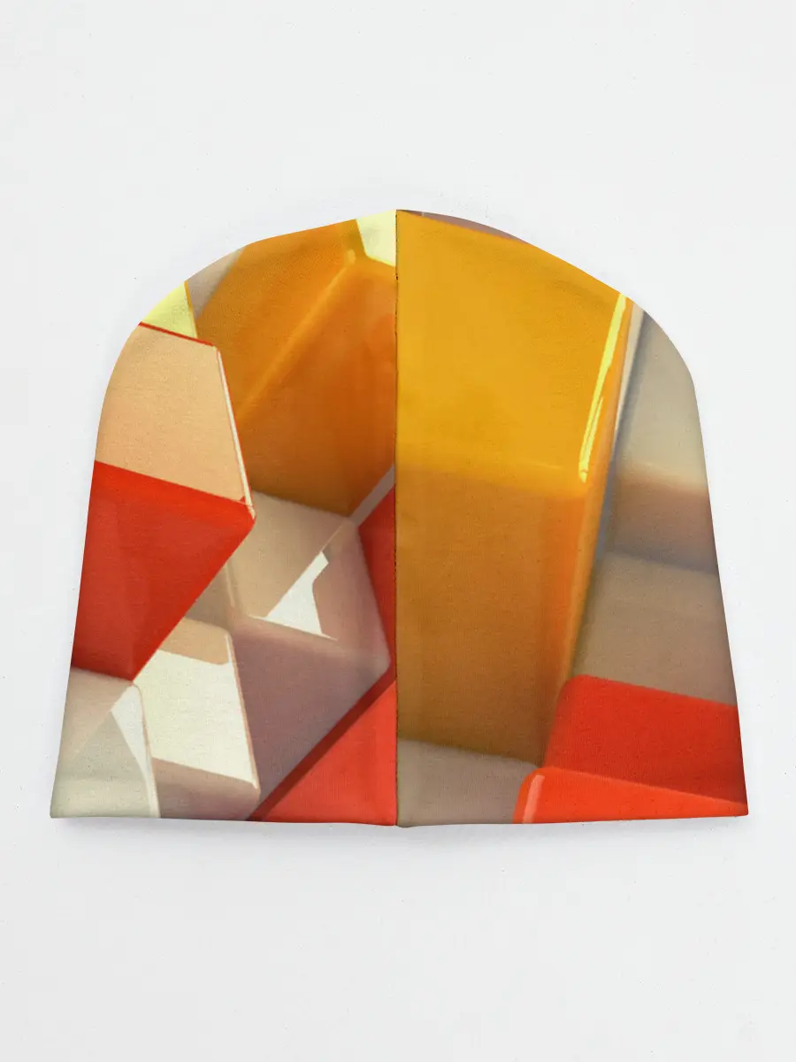 Детская шапка / КУБЫ 3D