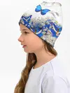 Детская шапка / Butterfly | Blue White