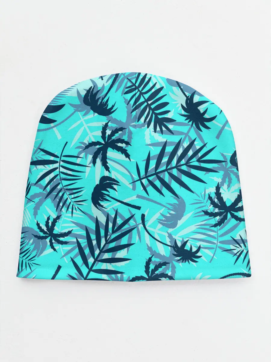 Детская шапка / ТРОПИЧЕСКИЕ ПАЛЬМЫ.