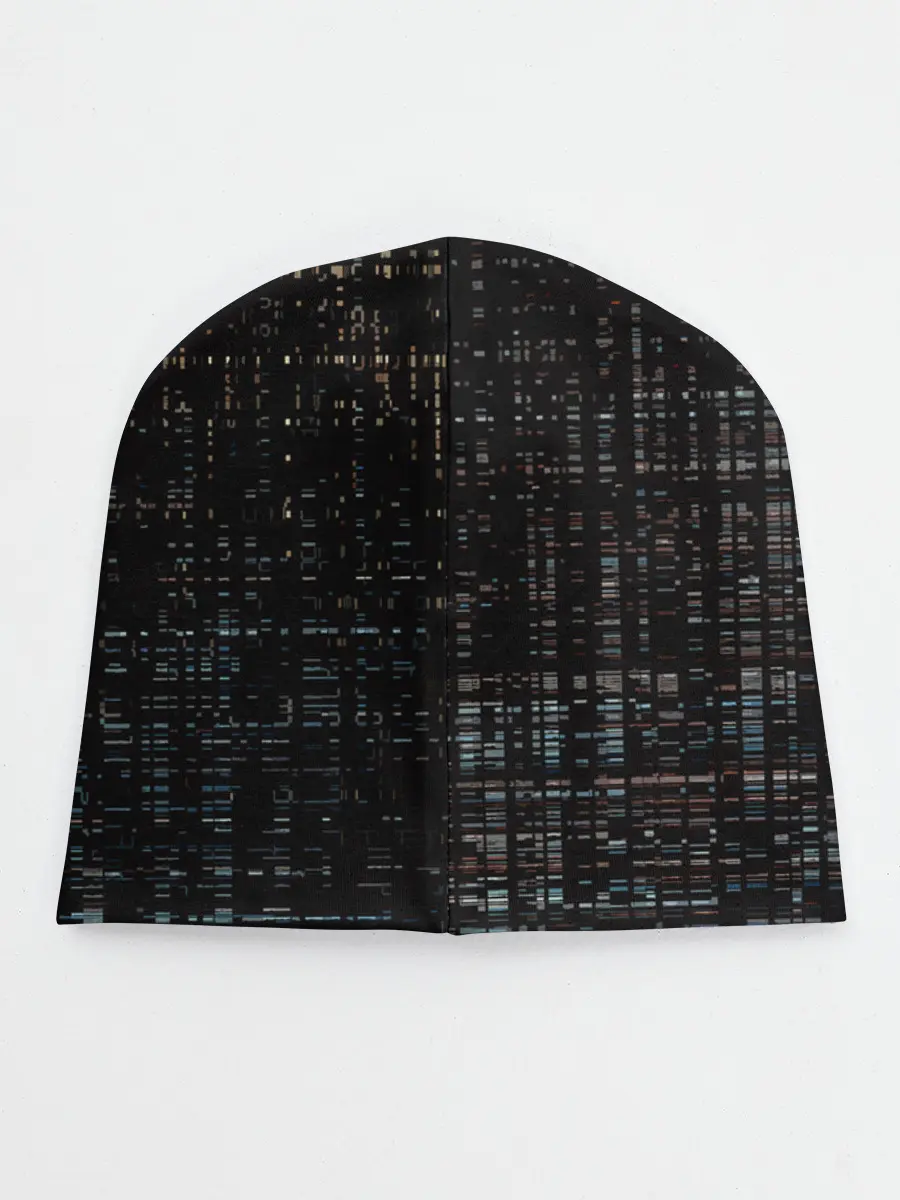 Детская шапка / Глитч помехи ошибка текстура