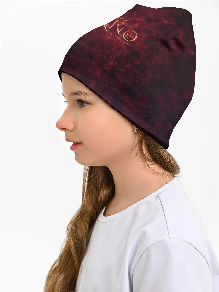 Детская шапка / Ад Данте. Лого в огне