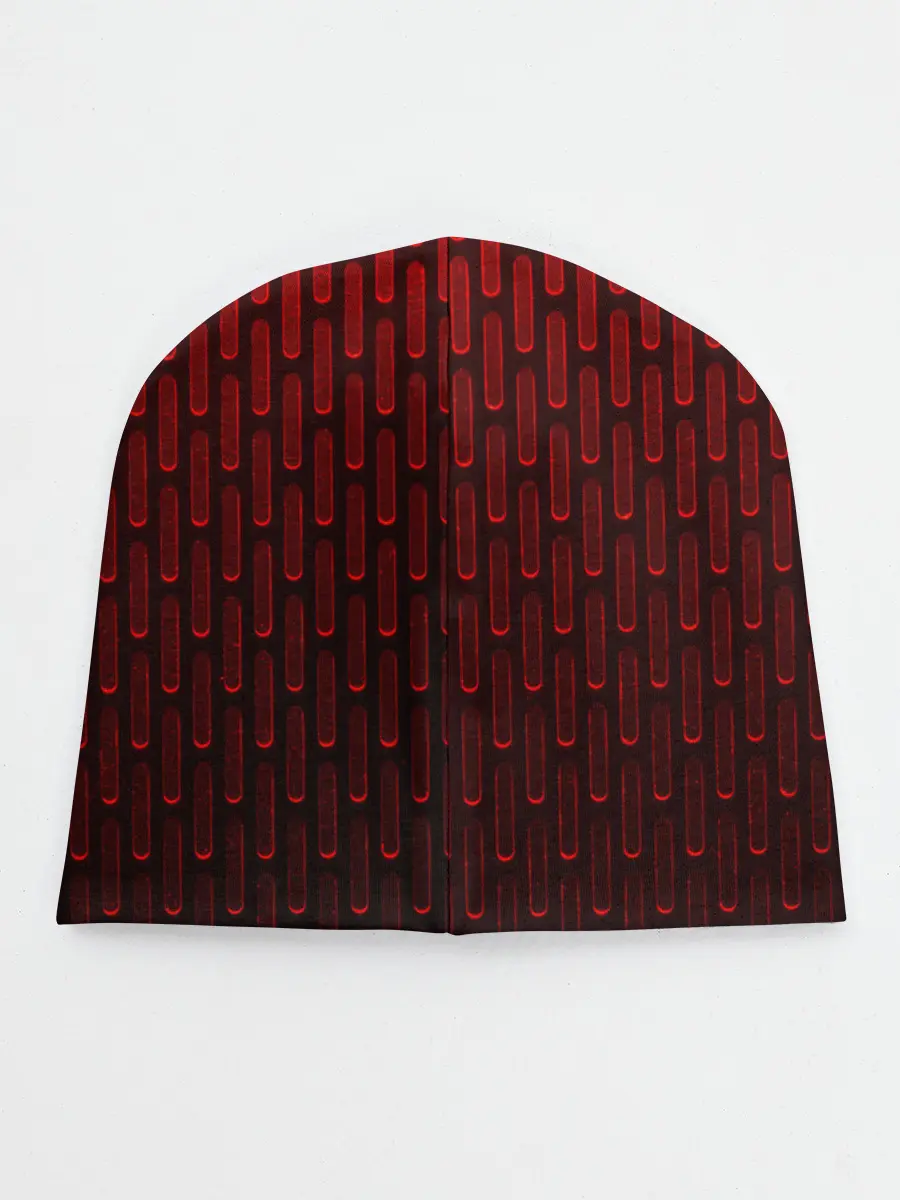 Детская шапка / текстура красный градиент