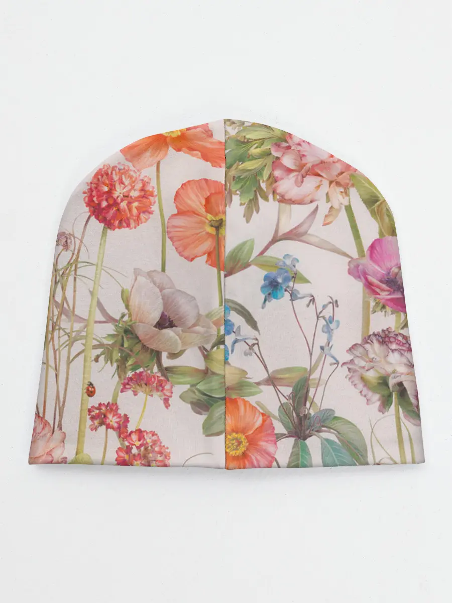 Детская шапка / Цветы